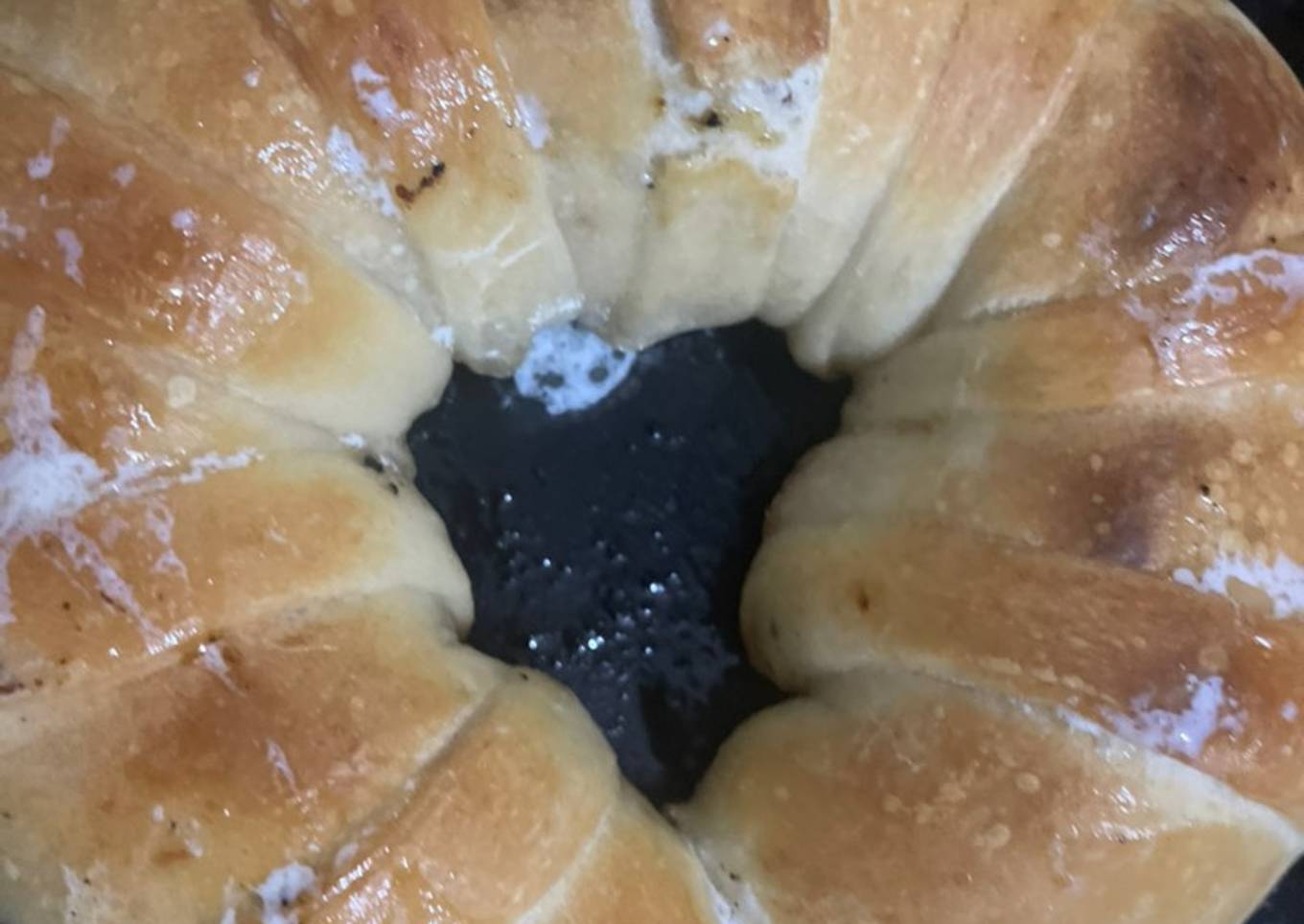 Cheesy chicken bread