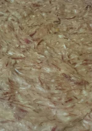 Una foto de Masa de croquetas de jamón de pueblo. Bychusmi