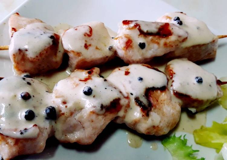 Pinchitos de pavo a la pimienta
