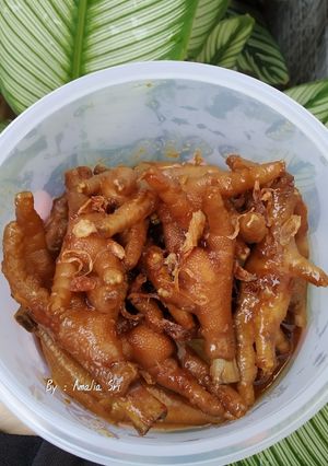 Foto resep Ceker Bacem