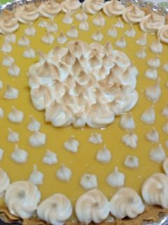 Una foto de Pie de limón sin Gluten