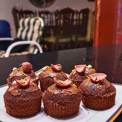 A picture of Chocolate cup cakes.