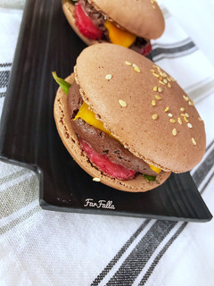 صورة لوصفة ماكرون البرجر 🍔