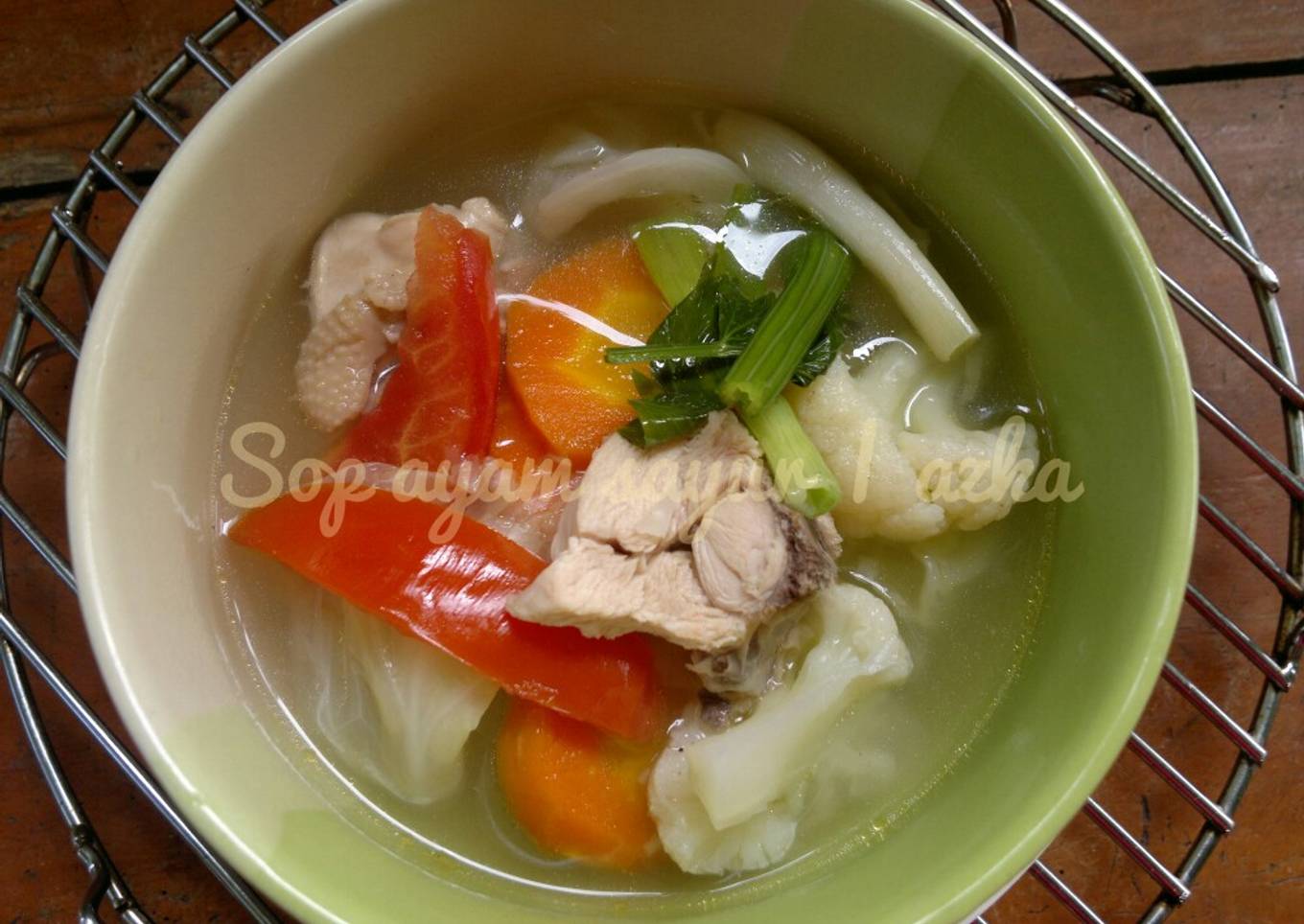 Sop Ayam sayur