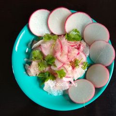 A picture of Red Radish Salad.