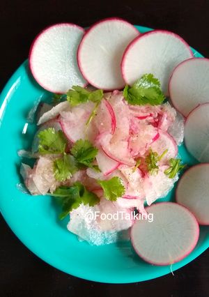 A picture of Red Radish Salad.
