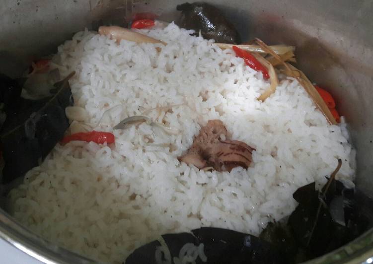 Cara Bikin Nasi liwet rice cooker, Lezat Sekali