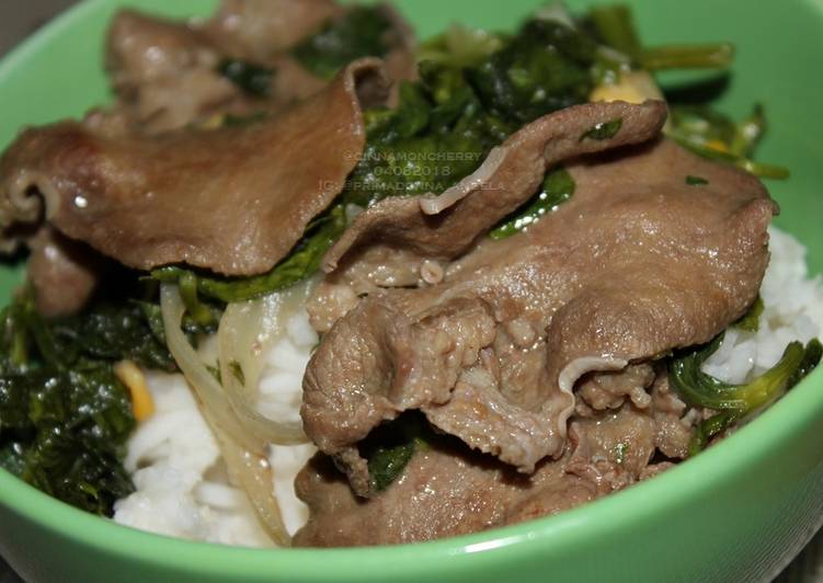 Step-by-Step Guide to Prepare Homemade Simple Gyutan Don