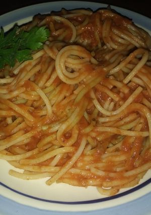 Una foto de Pasta 4 quesos