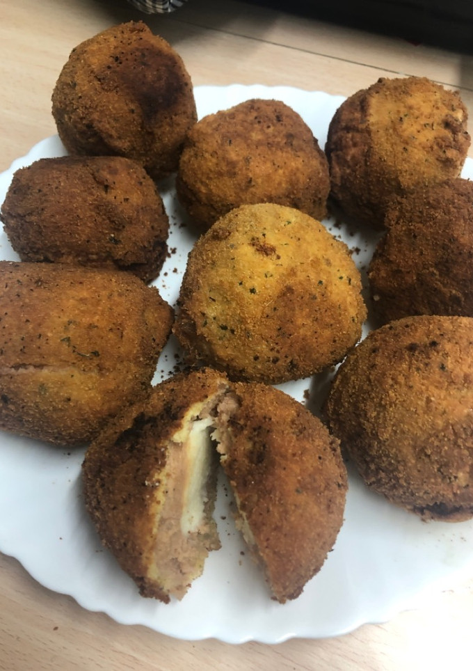 Una foto de 118. Bombas rellenas (picoteo)