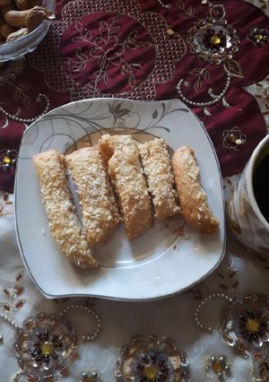 صورة لوصفة بسكوت بجوز الهند