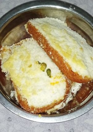 शाही टुकड़ा विद रबड़ी (Shahi Tukda with rabdi recipe in hindi) रेसिपी मुख्य फोटो