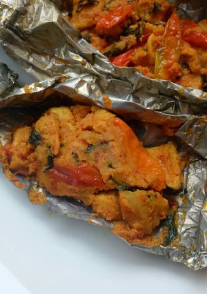 Foto resep Pepes Ayam Kemangi (alumunium foil)