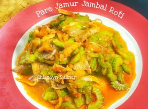 Foto resep Pare Jamur Jambal Roti