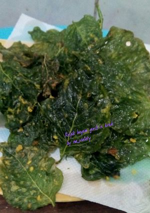 Foto resep Kripik bayam gurih n kriuk