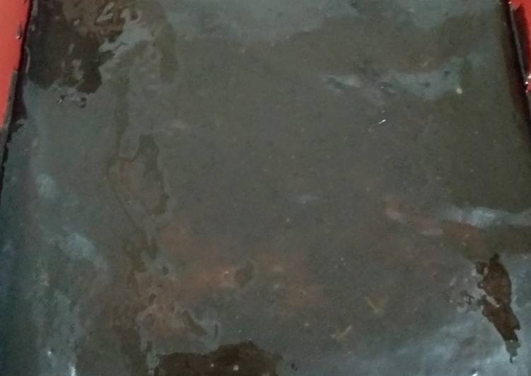 Bolo de chocolate com calda