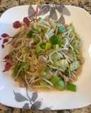 Giá xào mướp hương