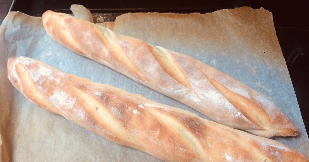 Baguettes, dry yeast version Recipe by Masuyo Newman Cookpad