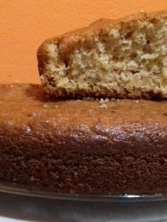 Una foto de Torta de banana Rica!☺