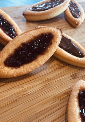 Une photo de Barquettes cerise/twix