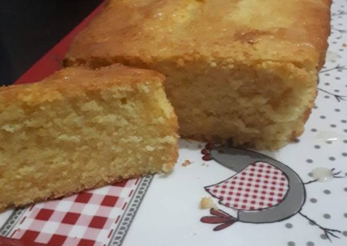 Budín de naranja con glasé de naranja Receta de Belrecetas- Cookpad