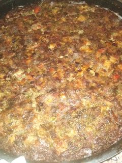 صورة لوصفة عجة الكبد والقوانص