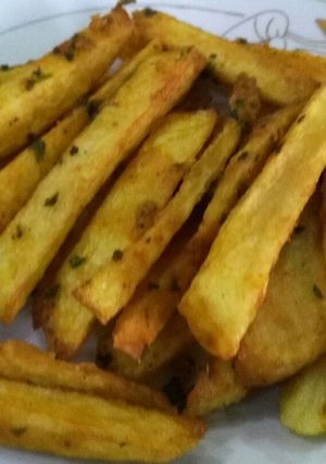 صورة لوصفة بطاطا بالتتبيله اللذيذة