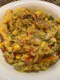 Risotto de arroz completo