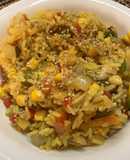 Risotto de arroz completo