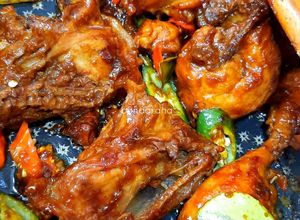 Foto resep Ayam kecap pedas manis tanpa digoreng