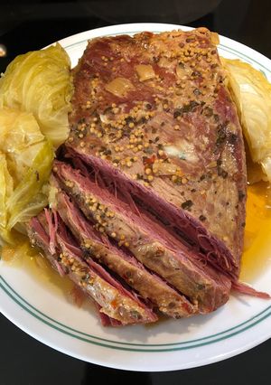A picture of CrockPot Corned Beef ☘️.