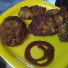 A picture of Hung curd kabab.