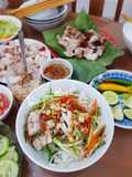 Bún Mắm with Pork (Roast Pork & Boiled Pork)