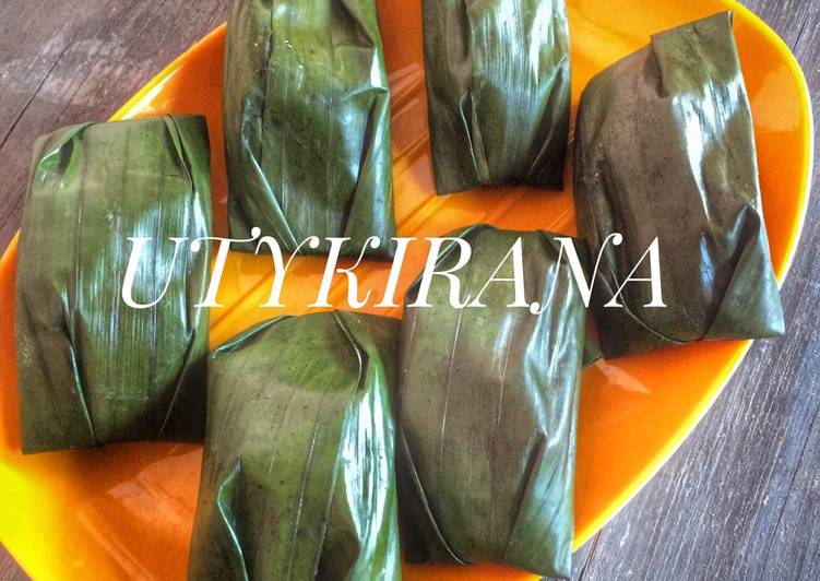 Lapek Nagasari (lepet putih tanpa pisang) ala Utykirana