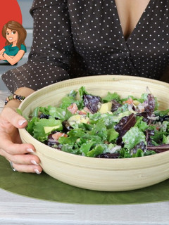 Una foto de Ensalada de mango {FitKen}
