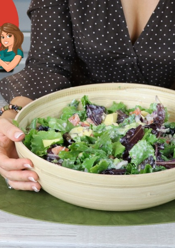Una foto de Ensalada de mango {FitKen}