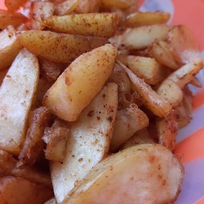 Papas en gajo Receta de Arce CA- Cookpad