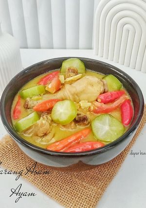 Foto resep Garang Asam Ayam