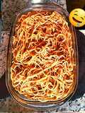 Macarrao ao molho de bacon