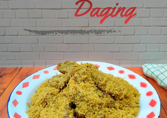 Ternyata begini lho! Resep enak memasak Serundeng daging  enak