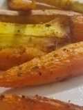 Palitos veganos de Mandioca y zanahoria en la freidora de aire