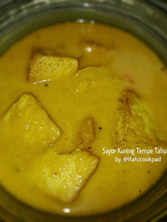 Foto resep Sayur Kuning Tahu Tempe