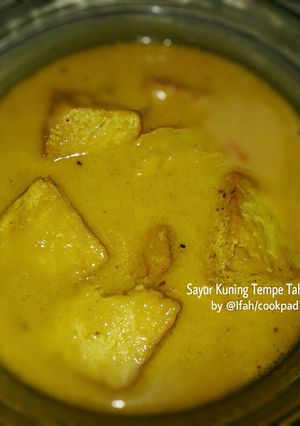 Foto resep Sayur Kuning Tahu Tempe