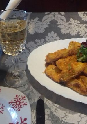 "Montenegrói tepsis krumpli" sült kacsával recept fotója