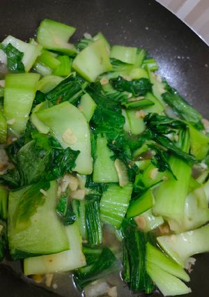Foto resep Tumis pokcoy bawang putih