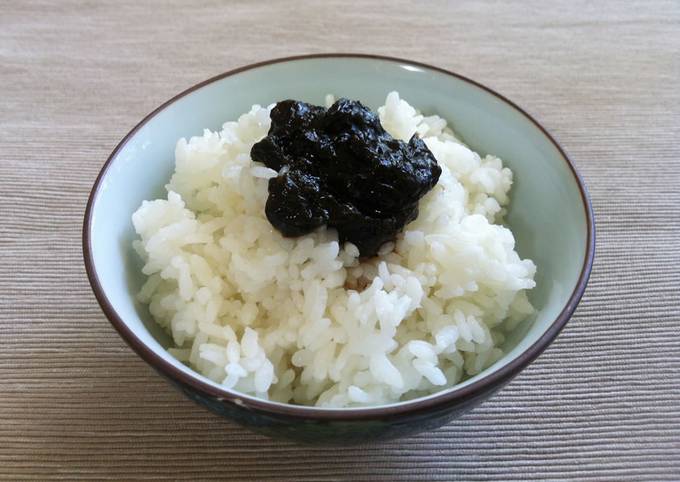 Nori 'Tsukudani' Recipe by Hiroko Liston - Cookpad