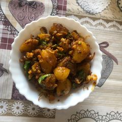 A picture of Aloo gobhi Fry (Jab Aloo Met gobhi).