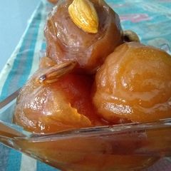 A picture of Apple ka Murabba.