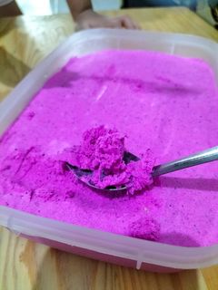 Foto resep Es krim buah naga