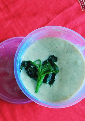 Foto resep Bubur Kentang Bayam MPASI 6+